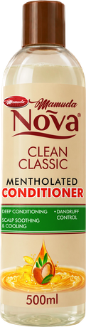 Nova Clean Classic Mentholated conditioner, 500ml bottle