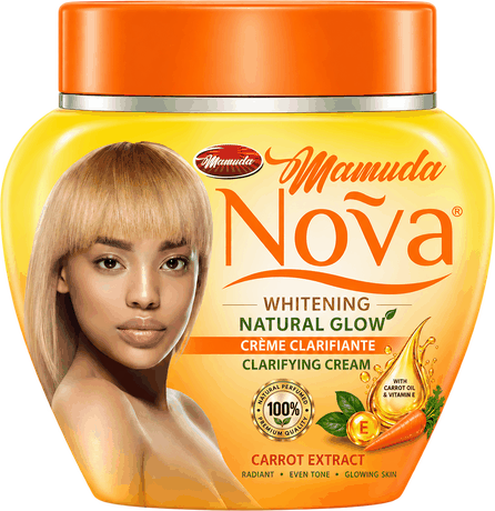 Mamuda Nova Whitening Natural Glow Clarifying Cream tub