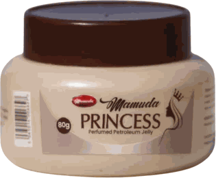 Mamuda Princess perfumed petroleum jelly jar, 80g