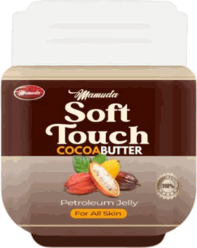 Mamuda Soft Touch Cocoa Butter petroleum jelly jar